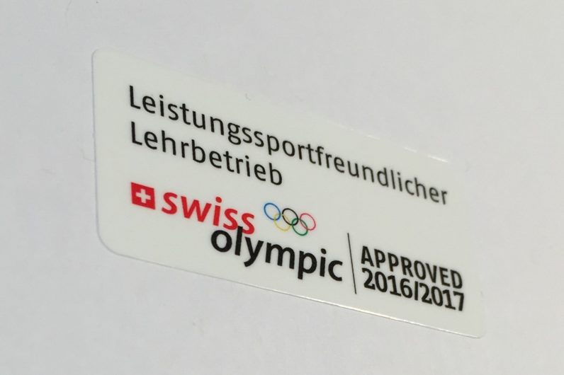 Auszeichnung Swiss Olympic